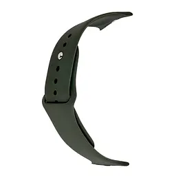 Ремінець Silicone Apple Watch 42/44/45/46/49 мм Dark Olive S (35) (34) - мініатюра 2