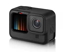 Чохол силіконовий Telesin GoPro HERO 9/10/11/12 (GP-PTC-901) Black [64165] - мініатюра 2