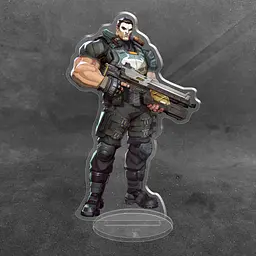 Акрилова колекційна фігурка Marvel Rivals - The Punisher 15 см - мініатюра 2