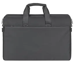 Сумка для ноутбука Rivacase Central 17.3" Black (8257 Black) - мініатюра 2