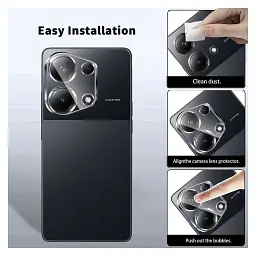 Скло захисне Dengos Xiaomi Redmi Note 13 Pro 4G + camera module glass (DG-TGSCP-03) - мініатюра 3
