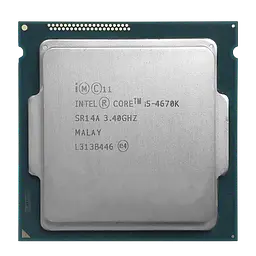 Процесор Intel Core i5 4670K LGA 1150 (BX80646I54670K) Б/В