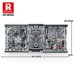 Конструктор Reobrix Планета Зоряної Помсти 3D книга на полицю (66030) [160353] - мініатюра 3