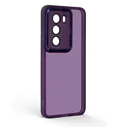 Защитный чехол для Infinix Hot 50 Pro 4G, Shade, фиолетовый, TPU+PC, матовый, защита всего корпуса, панель-накладка, противоударный, с высокими бортами, амортизирует удары при падениях, ArmorStandart (ARM81007) - мініатюра 2
