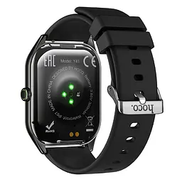 Смарт-годинник Hoco Y41 Smart watch (call version) Black (6942007674133) - мініатюра 4