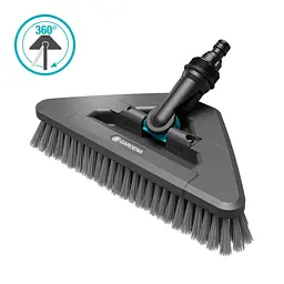 Щітка поворотна на шарнірі Gardena Cleansystem 27/13 см, м'яка (18812-20) - мініатюра 2