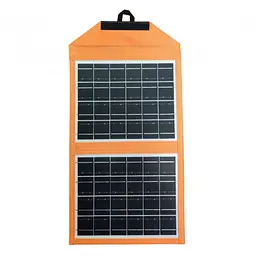 Сонячна панель трансформер акумулятор від сонця Solar Panel на 1 USB GDTimes GD-ZD0610 10Вт - мініатюра 2