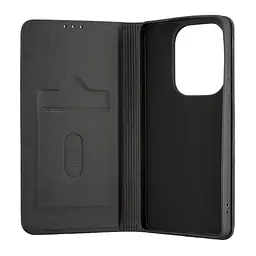 Чохол-книжка Flip Case Xiaomi Redmi Note 13 Pro 4G/Poco M6 Pro 4G Black - мініатюра 2
