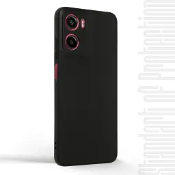 Чохол ArmorStandart Matte Slim Fit для Motorola G05 / E15 Camera cover Black - мініатюра 2