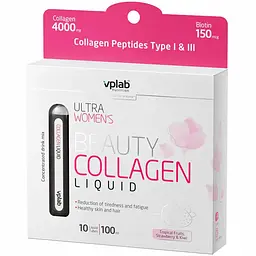 Колаген VPLab Beauty Liquid Collagen 10x10 мл