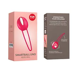 Вагінальна кулька Fun Factory Smartball Uno, 12 см, червона - мініатюра 8