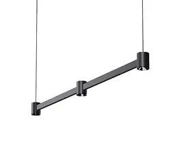 Світильник підвісний KLOODI DECO PE-LOTUS800 10W 3K BK - мініатюра 5