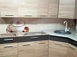Кухонний фартух Happy Pocket самоклеючий Капучино наклейка ПВХ чашка кави коричневий 65х250 см Z180591 - мініатюра 7