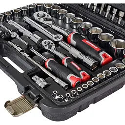 Набір головок торцевих Vitals Master 1/4" та 1/2" 94 предмета (186168) - мініатюра 7