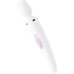 Вібромасажер Satisfyer Wand-er Woman White/Chrome (SO3458) [167923] - мініатюра 2