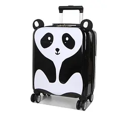 Валіза маленька дитяча Madisson Snowball 32018P Panda Чорно-білий