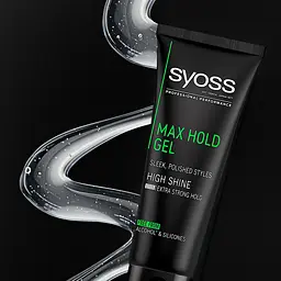 Гель для укладання волосся Syoss Max Hold Фіксація 5, 250 мл - мініатюра 2
