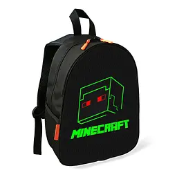 Рюкзак Minecraft Кріпер дитячий шкільний/міський 34х27х13 см для хлопчика (02424)