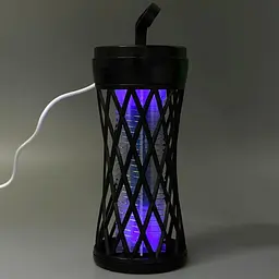 Лампа-пастка від комах TX-WD02 Mini 2 в 1 800 mAh (світильник, УФ-лампа) із вбудованим акумулятором 14cm - мініатюра 4