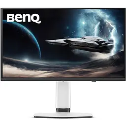 TFT 27" BenQ EX271QZ, OLED, QHD, 500Hz, HDMIx2, DP, USB-C, HAS, Pivot, білий