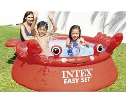 Надувний бассейн Intex Crab Easy Set наливний 183 х 51 см (26100) - мініатюра 2