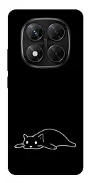 TPU чехол Demsky Lazy cat для Xiaomi Redmi Note 14 Pro 5G