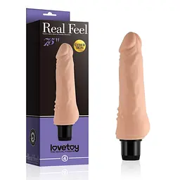 Вібратор Lovetoy Reel Feel Vibrator Flesh 7 Реалістичний, 5, 19х4.2 см - мініатюра 5