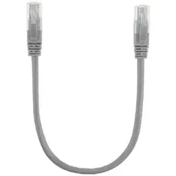 Патч-корд Ritar 0.3м, UTP, cat.5e, CU, grey (PCR-CU/0.3G / 01135)