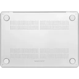 Пластикова накладка (верх та низ) HardShell Case для Apple MacBook Air 15.3` M2 A2941 2023 Crystal Grey [98197] - мініатюра 2