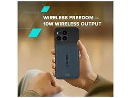 Зовнішній акумулятор (Power Bank) Canyon On Power 511 with MagSafe Black (CNS-CPB511B) - мініатюра 7