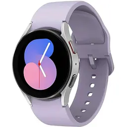 Смарт-годинник Samsung Galaxy Watch 5 40mm BT (1.20", 396x396, 16 GB, Watch OS, BT 5.2) Silver (Grade B) Seller Refurbished