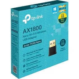 WiFi-адаптер TP-LINK Archer TX20U Nano - мініатюра 2