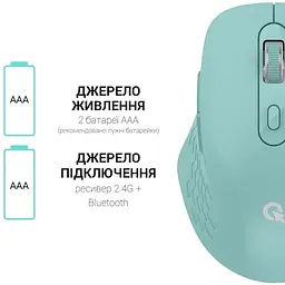 Мышь OfficePro Wireless зеленая (M230M) - миниатюра 9