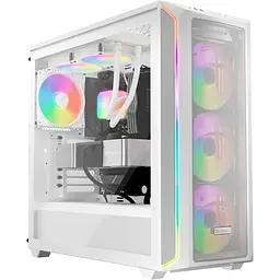 Комплект вентиляторів Be quiet! LIGHT WINGS LX 140mm PWM high-speed white 3 шт (BL131) - мініатюра 5
