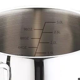 Набір каструль Bergner Classic, 1,7 л, 2,3 л, 3,3 л, 6 предметів (BG-6284) - мініатюра 4