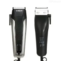 Машинка для стрижки волосся VGR V 120 / Професійна машинка для стрижки + 8 насадок та ножиці