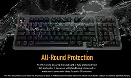 Клавiатура Asus TUF Gaming K3 Gen II Opti-Mech RGB 97key Switches ABS Black (90MP0390-BKMA00)_promo - мініатюра 5