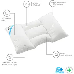 Ортопедична подушка Sonex Relax+ 50х70 см (SO102057) - мініатюра 3
