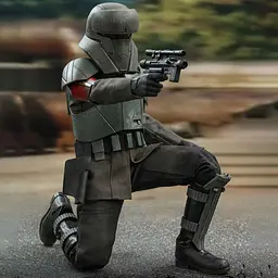 Фігурка Mandalorian Transport Trooper - Scale 1/6 (Мандалорець) 38,1 см - мініатюра 4