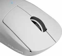 Миша бездротова Logitech G Pro X Superlight Wireless (910-005942) 25400 dpi біла - мініатюра 3