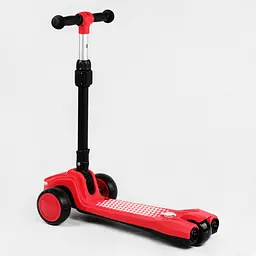 Самокат Best Scooter 60х16х67-79 см Червоний 000231316 - мініатюра 4