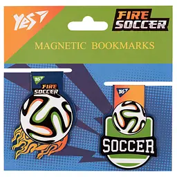Закладка магніт. Yes 708111 Football 2шт