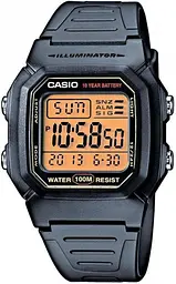 Годинники чоловічі кварцево-електронні спортивні стильні оригінал Casio W-800HG-9AVEF (модуль №3240, 3092)