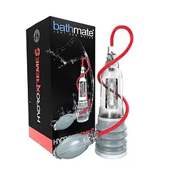 Помпа Bathmate HydroXtreme 5, 26 см прозорий - мініатюра 6