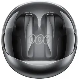 Бездротові навушники Xiaomi QCY T32 AilyBuds Clear TWS в кейсі чорні - мініатюра 2