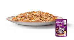 Вологий корм для котів Whiskas TastyMix з лососем та морквою 2.38 кг (28 шт. х 85 г) - мініатюра 4
