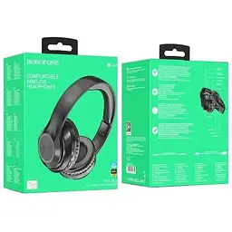 Бездротові навушники Borofone BO24 Bluetooth Black - мініатюра 3
