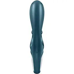 Смарт вібратор-кролик Satisfyer Hug Me Bluegrey - мініатюра 6