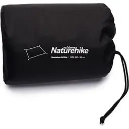 Килимок кемпінговий багатофункціональний PE Naturehike NH20FCD03 алюмінієва плівка Розмір L - мініатюра 3