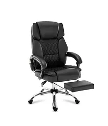Крісло офісне Markadler Boss 6.0 Black з масажем - мініатюра 2